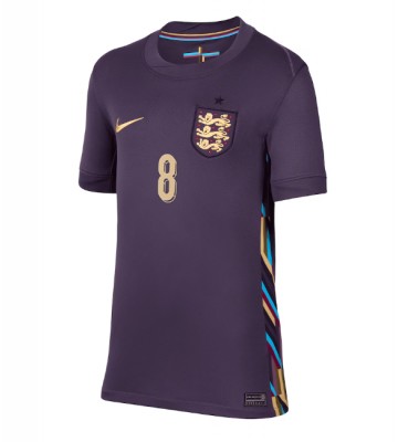 England Alexander-Arnold #8 Udebanetrøje Dame EM 2024 Kortærmet